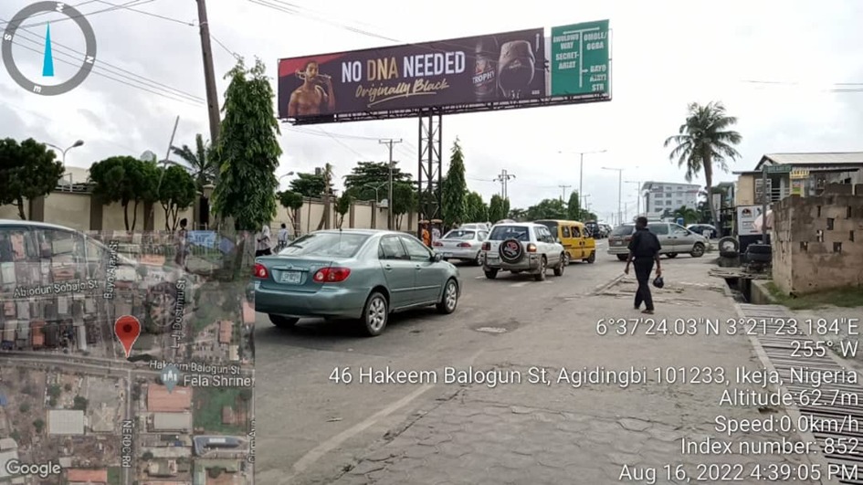 ALONG HAKEEM BALOGUN STREET BY L.T DOSUMU/ THE EVENT CENTER, AGIDINGBI IKEJA