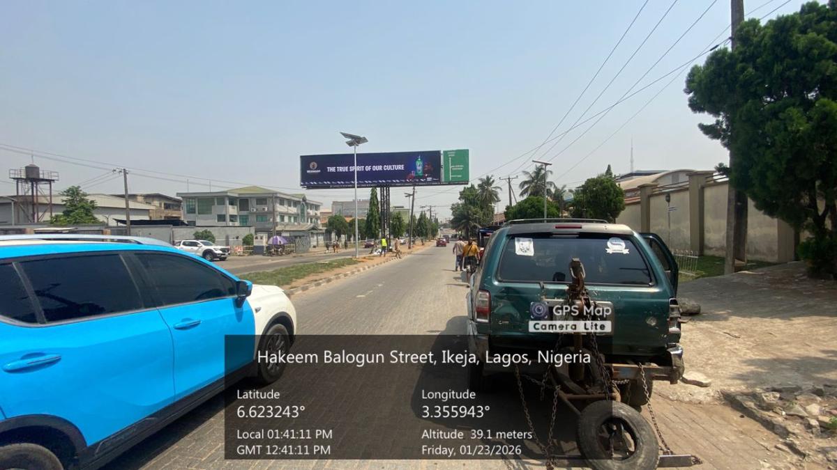 ALONG HAKEEM BALOGUN STREET BY L.T DOSUMU/ THE EVENT CENTER, AGIDINGBI IKEJA