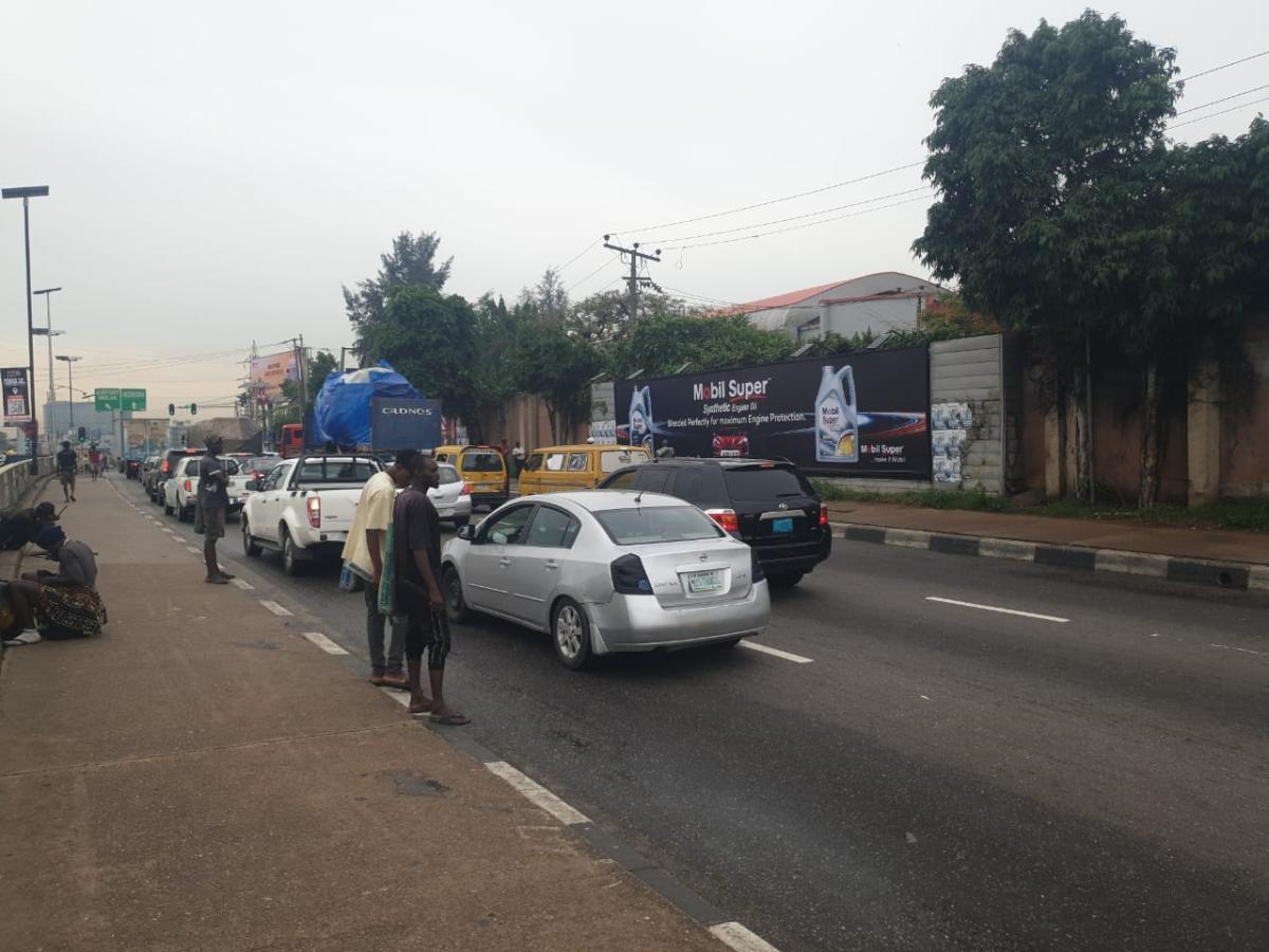 WALL MOUNT BILLBOARD (2)  AT IKORODU ROAD MARYLAND BUSSTOP