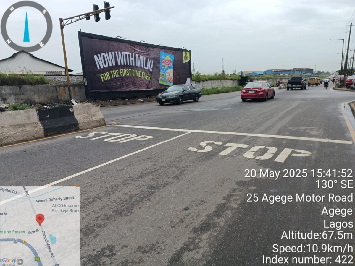 FACING TRAFFIC FROM MANGORO