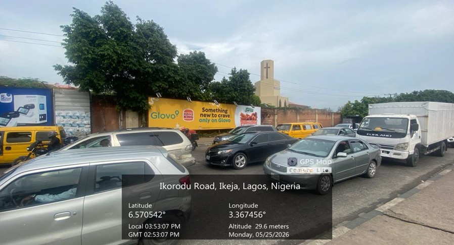 WALL MOUNT BILLBOARD (4)  AT IKORODU ROAD MARYLAND BUSSTOP