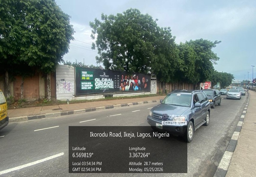 WALL MOUNT BILLBOARD (5)  AT IKORODU ROAD MARYLAND BUSSTOP