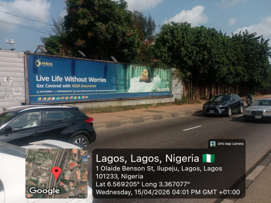 WALL MOUNT BILLBOARD (7)  AT IKORODU ROAD MARYLAND BUSSTOP