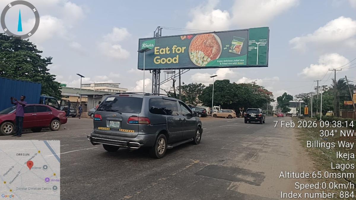 FACING TRAFFIC TO OREGUN/ALAUSA/KUDIRAT ABIOLA