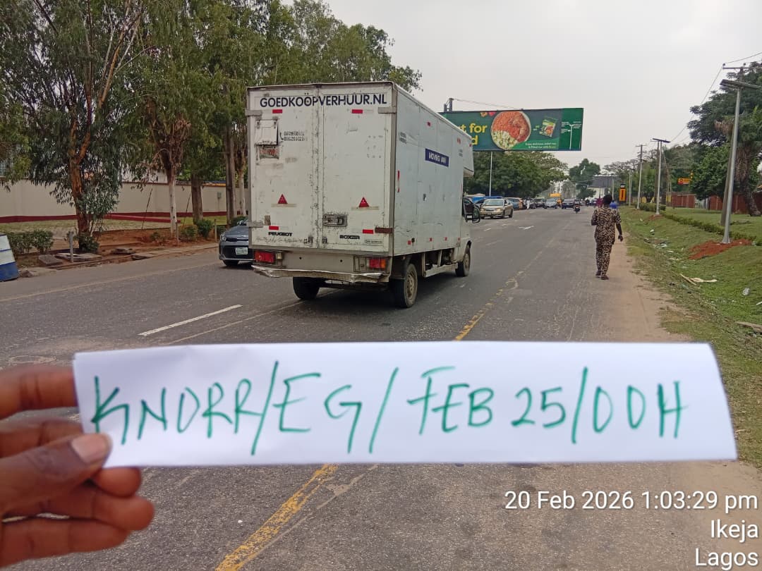 FACING TRAFFIC TO OREGUN/ALAUSA/KUDIRAT ABIOLA