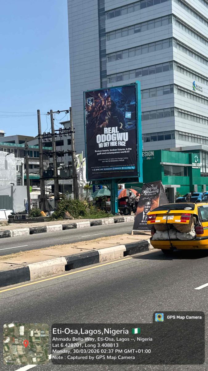 Static Unipole Billboard at Ahmadu Bello Way, Victoria Island