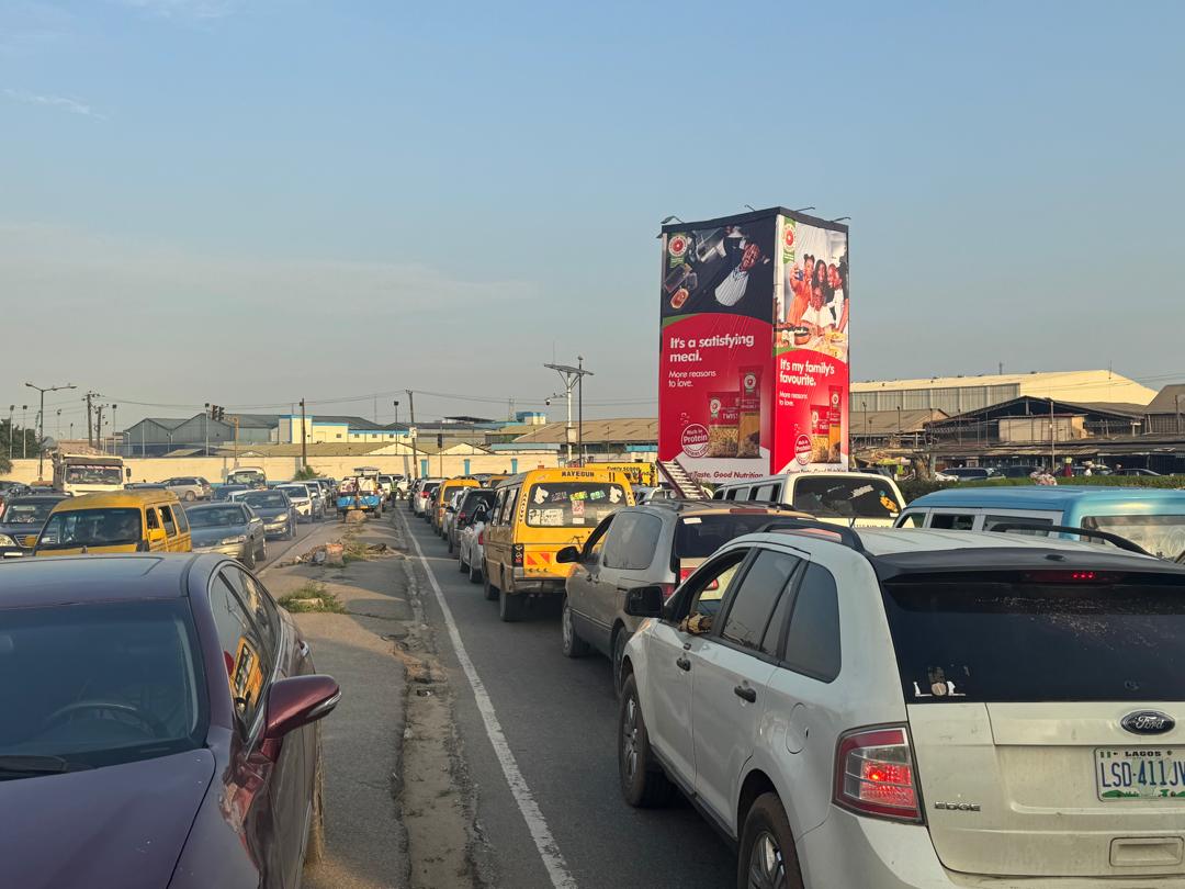 Iconic Cube billboard Oba Ogunji Road