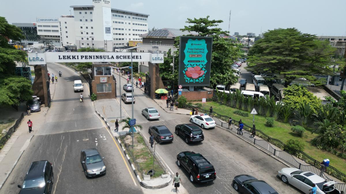 Lekki Phase 1 Entrance, Lagos