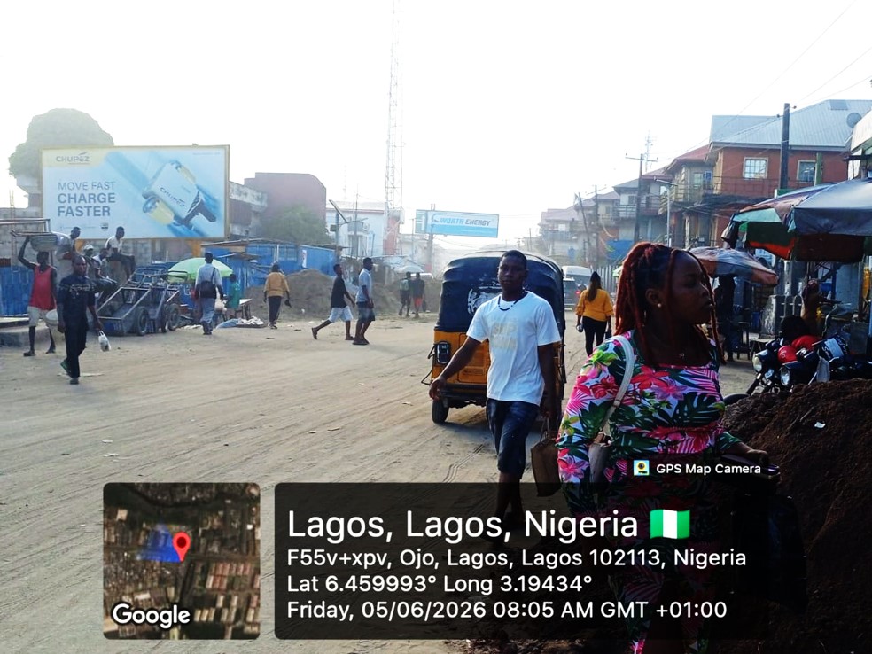 48sheet Billboard along Alaba International market Road, by Canal bus stop,  Alaba Market,  Lagos