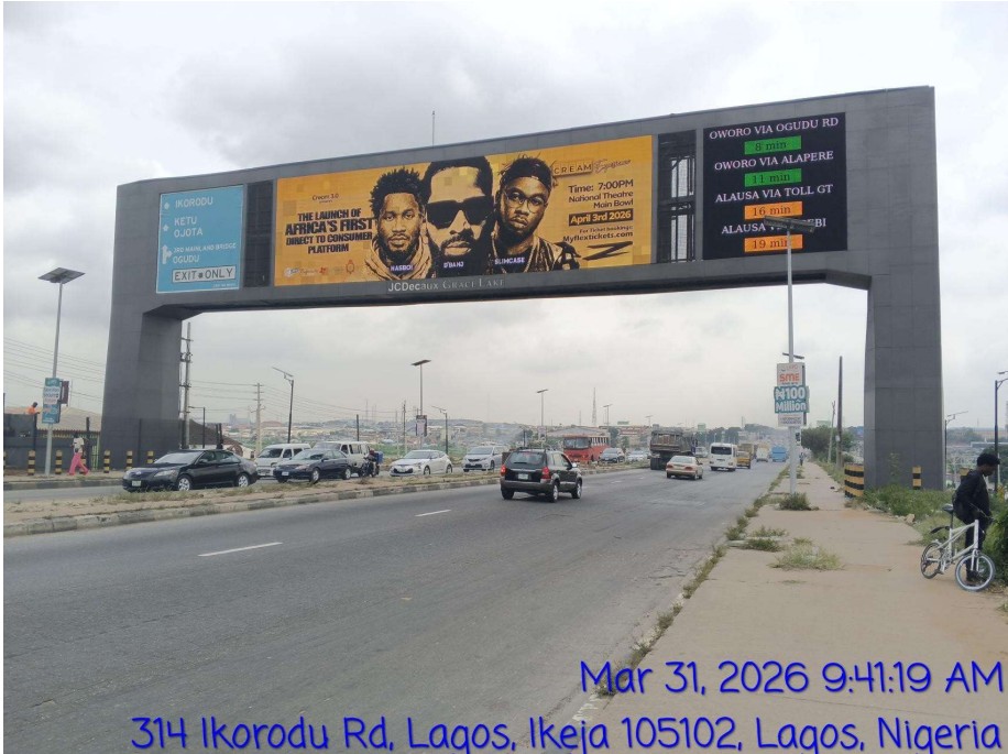 Facing Traffic to Ojota, Ikorodu, Ojodu Berger