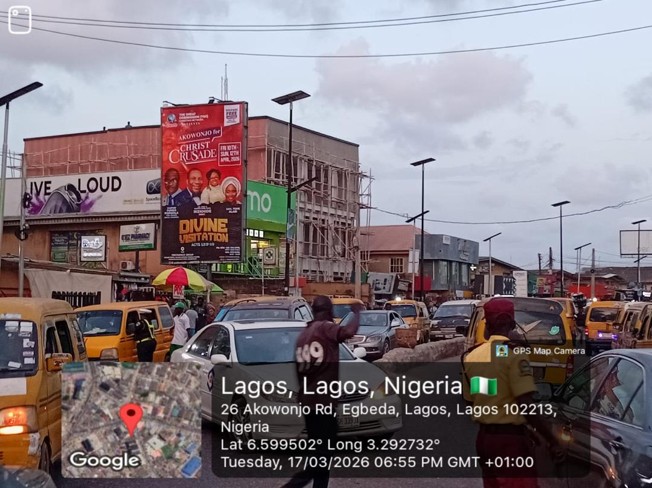 16 Akowonjo  Egbeda Bus stop