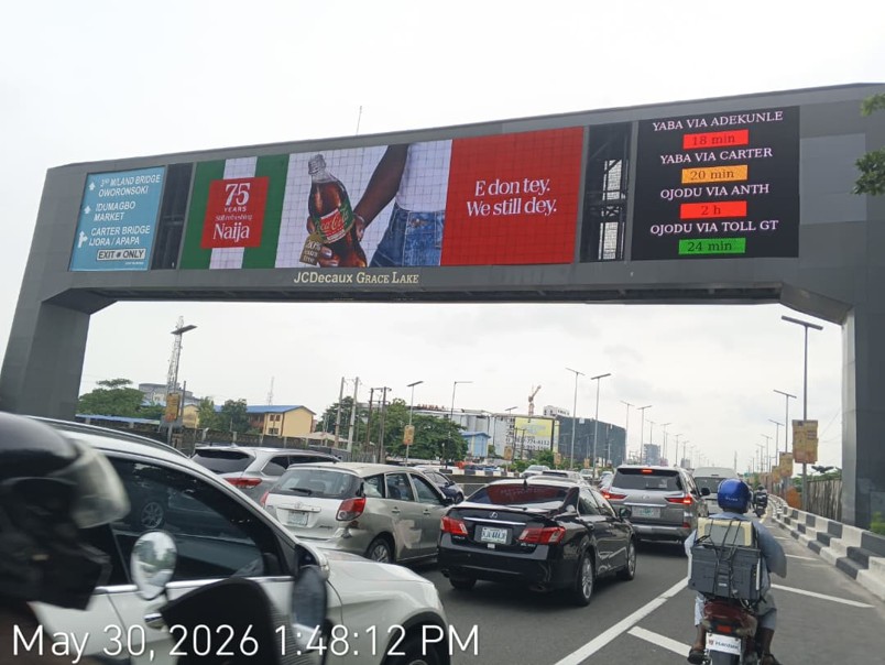 Adeniji Adele LED Gantry site
