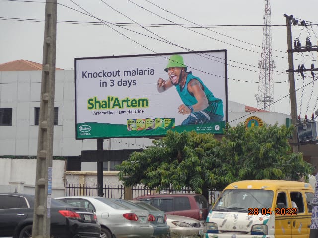 48 sheet billboard, Along Ogunnusi road by NNPC Mega Station,Ifako Ijaiye