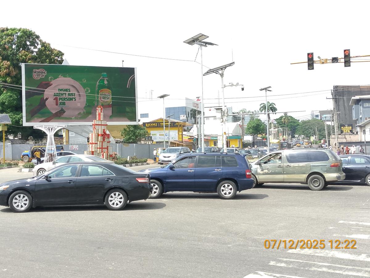 At Allen Intersection, Ikeja along Obafemi Awolowo Way, Ikeja