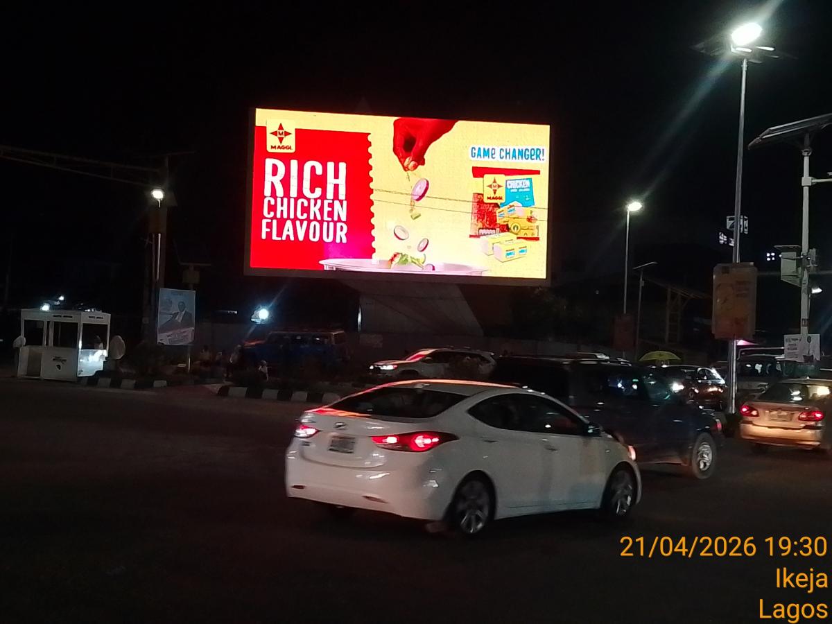 At Allen Intersection, Ikeja along Obafemi Awolowo Way, Ikeja